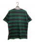 WTAPS (ダブルタップス) ボーダーTシャツ パープル×グリーン サイズ: X02：8000円