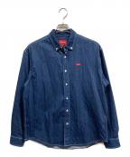 SUPREMEシュプリーム）の古着「Small Box Denim Shirt」｜インディゴ