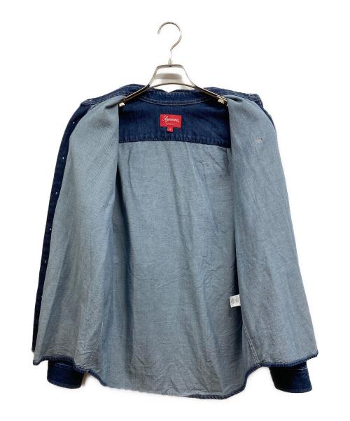 SUPREME（シュプリーム）Supreme (シュプリーム) Small Box Denim Shirt インディゴ サイズ:Sの古着・服飾アイテム
