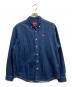 Supreme（シュプリーム）の古着「Small Box Denim Shirt」｜インディゴ