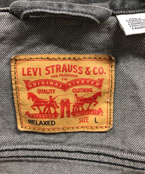 LEVI'S（リーバイス）LEVI'S (リーバイス) デニムジャケット ブラック サイズ:Lの古着・服飾アイテム
