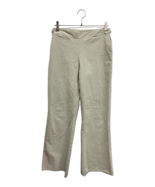 MM6 Maison Margiela（エムエムシックスメゾンマルジェラ）MM6 Maison Margiela (エムエムシックスメゾンマルジェラ) フレアパンツ ベージュ サイズ:40の古着・服飾アイテム