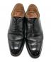 中古・古着 JOSEPH CHEANEY ＆ SONS (ジョセフ チーニー アンド サンズ) ストレートチップシューズ ブラック サイズ:6：15000円