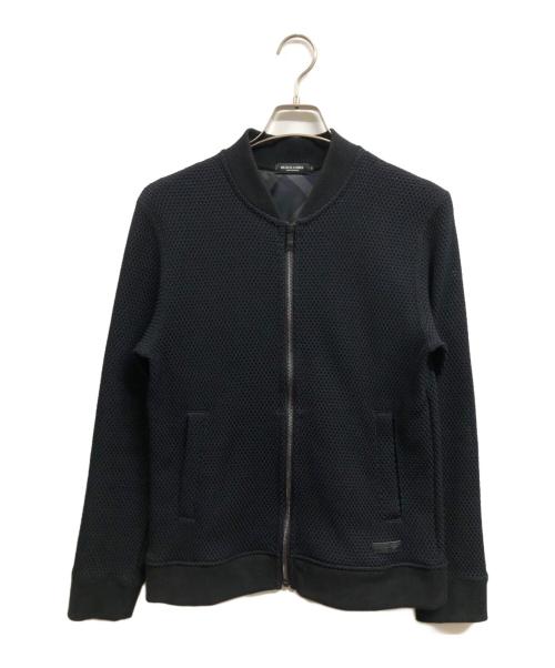 BLACK LABEL CRESTBRIDGE（ブラックレーベル クレストブリッジ）BLACK LABEL CRESTBRIDGE (ブラックレーベル クレストブリッジ) ジップアップジャケット ネイビー サイズ:Mの古着・服飾アイテム