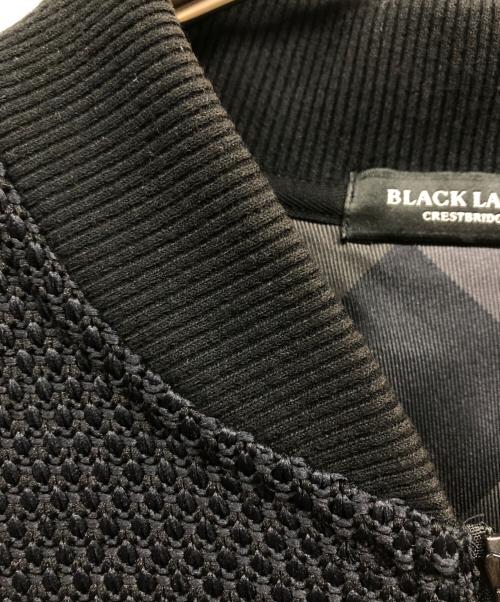 BLACK LABEL CRESTBRIDGE（ブラックレーベル クレストブリッジ）BLACK LABEL CRESTBRIDGE (ブラックレーベル クレストブリッジ) ジップアップジャケット ネイビー サイズ:Mの古着・服飾アイテム