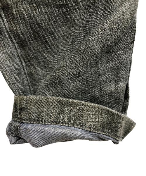 ARMANI COLLEZIONI（アルマーニ コレツィオーニ）ARMANI COLLEZIONI (アルマーニ コレツィオーニ) リネンジャケット グレー サイズ:48の古着・服飾アイテム