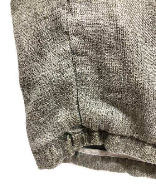 ARMANI COLLEZIONI（アルマーニ コレツィオーニ）ARMANI COLLEZIONI (アルマーニ コレツィオーニ) リネンジャケット グレー サイズ:48の古着・服飾アイテム