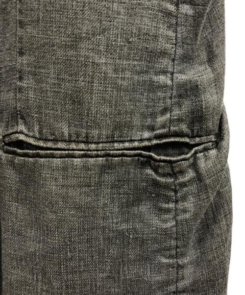 ARMANI COLLEZIONI（アルマーニ コレツィオーニ）ARMANI COLLEZIONI (アルマーニ コレツィオーニ) リネンジャケット グレー サイズ:48の古着・服飾アイテム