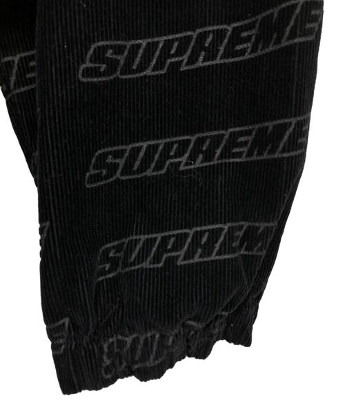 SUPREME（シュプリーム）Supreme (シュプリーム) 18SS Debossed Logo Corduroy Jacket ブラック サイズ:Ｓの古着・服飾アイテム