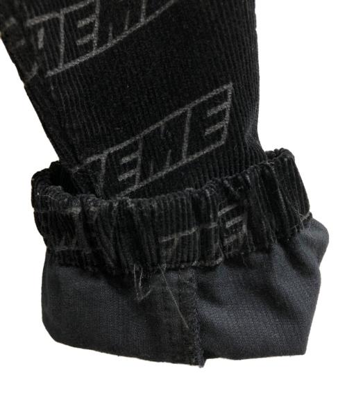 SUPREME（シュプリーム）Supreme (シュプリーム) 18SS Debossed Logo Corduroy Jacket ブラック サイズ:Ｓの古着・服飾アイテム