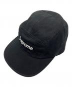 SUPREMEシュプリーム）の古着「Washed Chino Twill Camp Cap」｜ブラック