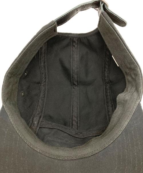 SUPREME（シュプリーム）Supreme (シュプリーム) Washed Chino Twill Camp Cap ブラックの古着・服飾アイテム