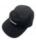 Supreme（シュプリーム）の古着「Washed Chino Twill Camp Cap」｜ブラック