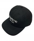 SUPREMEシュプリーム）の古着「Classic Logo Air Mesh 6panel」｜ブラック