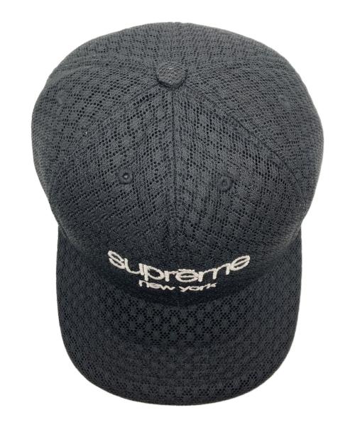 SUPREME（シュプリーム）Supreme (シュプリーム) Classic Logo Air Mesh 6panel ブラックの古着・服飾アイテム