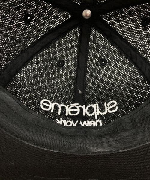 SUPREME（シュプリーム）Supreme (シュプリーム) Classic Logo Air Mesh 6panel ブラックの古着・服飾アイテム