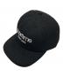 Supreme（シュプリーム）の古着「Classic Logo Air Mesh 6panel」｜ブラック