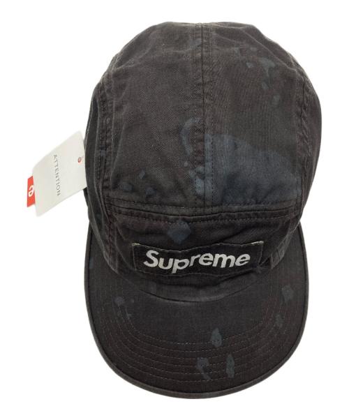 SUPREME（シュプリーム）Supreme (シュプリーム) Overdyed Camo Camp Cap ブラック 未使用品の古着・服飾アイテム