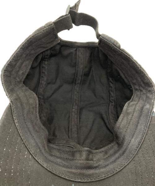 SUPREME（シュプリーム）Supreme (シュプリーム) Overdyed Camo Camp Cap ブラック 未使用品の古着・服飾アイテム