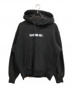 SUPREMEシュプリーム）の古着「motion logo hoodeｄ sweatshirt」｜ブラック