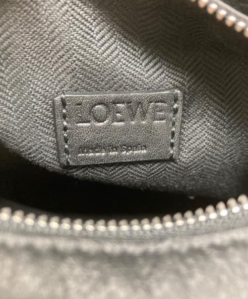 LOEWE（ロエベ）LOEWE (ロエベ) パズルミニ バムバッグ ブラックの古着・服飾アイテム