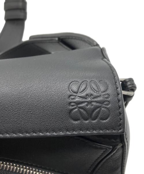 LOEWE（ロエベ）LOEWE (ロエベ) パズルミニ バムバッグ ブラックの古着・服飾アイテム