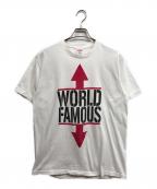 SUPREMEシュプリーム）の古着「World Famous Tee」｜ホワイト