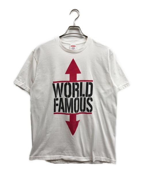 SUPREME（シュプリーム）Supreme (シュプリーム) World Famous Tee ホワイト サイズ:Mの古着・服飾アイテム