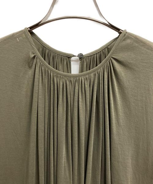 ENSALON（エンサロン）ENSALON (エンサロン) ノースリーブワンピース グリーン サイズ:2の古着・服飾アイテム