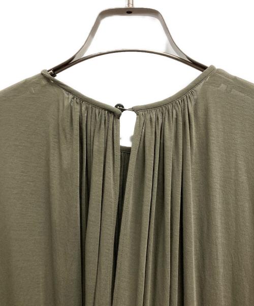 ENSALON（エンサロン）ENSALON (エンサロン) ノースリーブワンピース グリーン サイズ:2の古着・服飾アイテム