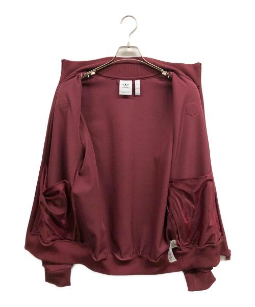 adidas（アディダス）adidas (アディダス) FCバイエルン テラスアイコン トラックトップ ワインレッド サイズ:Mの古着・服飾アイテム