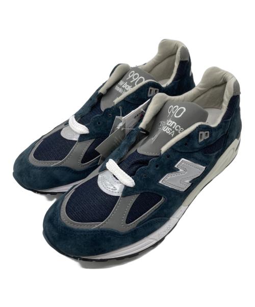 NEW BALANCE（ニューバランス）NEW BALANCE (ニューバランス) M990NB2 ローカットスニーカー ネイビー サイズ:25㎝ 未使用品の古着・服飾アイテム