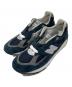NEW BALANCE（ニューバランス）の古着「M990NB2 ローカットスニーカー」｜ネイビー