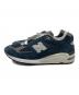 NEW BALANCE (ニューバランス) M990NB2 ローカットスニーカー ネイビー サイズ:25㎝ 未使用品：10000円