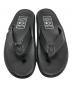 ISLAND SLIPPER (アイランドスリッパ) レザーサンダル ブラック サイズ:7 未使用品：10000円