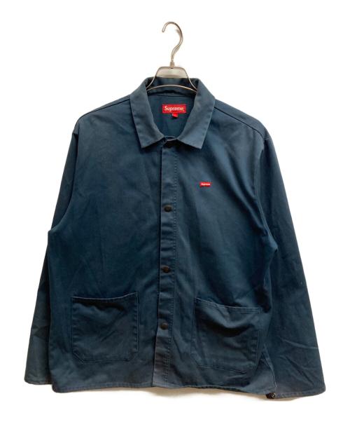 SUPREME（シュプリーム）Supreme (シュプリーム) shop jacket ネイビー サイズ:Lの古着・服飾アイテム