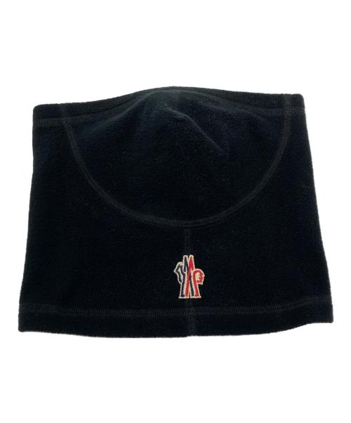 MONCLER GRENOBLE（モンクレール グルノーブル）MONCLER GRENOBLE (モンクレール グルノーブル) フリースネックウォーマー ブラックの古着・服飾アイテム