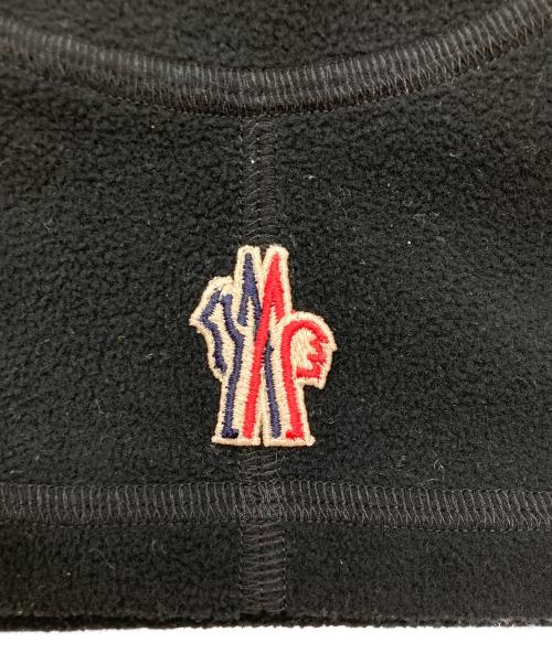 MONCLER GRENOBLE（モンクレール グルノーブル）MONCLER GRENOBLE (モンクレール グルノーブル) フリースネックウォーマー ブラックの古着・服飾アイテム