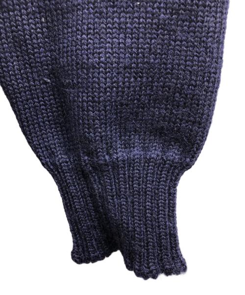GUERNSEY WOOLLENS（ガンジーウーレンズ）GUERNSEY WOOLLENS (ガンジーウーレンズ) ウールニット/GUERNSEY WOOLLENSニット ネイビー サイズ:38の古着・服飾アイテム