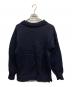 GUERNSEY WOOLLENS（ガンジーウーレンズ）の古着「ウールニット/GUERNSEY WOOLLENSニット」｜ネイビー