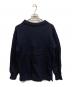 GUERNSEY WOOLLENS (ガンジーウーレンズ) ウールニット/GUERNSEY WOOLLENSニット ネイビー サイズ:38：8000円