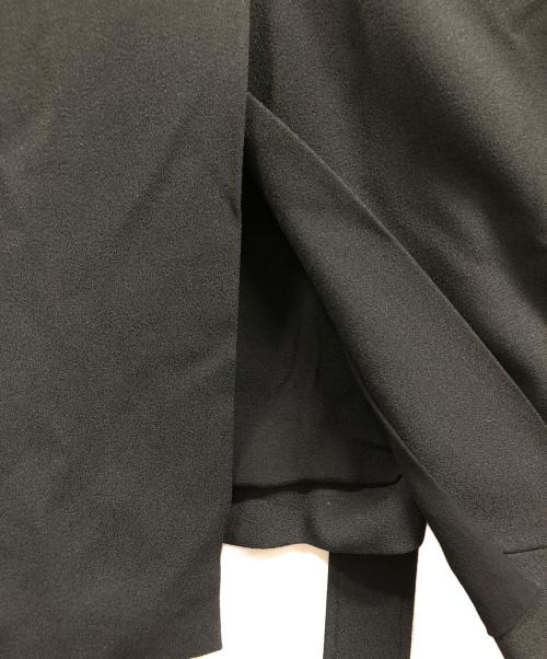 CELINE（セリーヌ）CELINE (セリーヌ) トリオンフ サブレレーヨン エプロンドレス ワンピース ブラック サイズ:38の古着・服飾アイテム