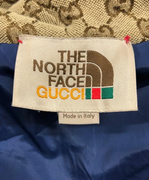 THE NORTH FACE（ザ ノース フェイス）THE NORTH FACE (ザ ノース フェイス) GUCCI (グッチ) GG Canvas Shearling Jacket ベージュ サイズ:Sの古着・服飾アイテム