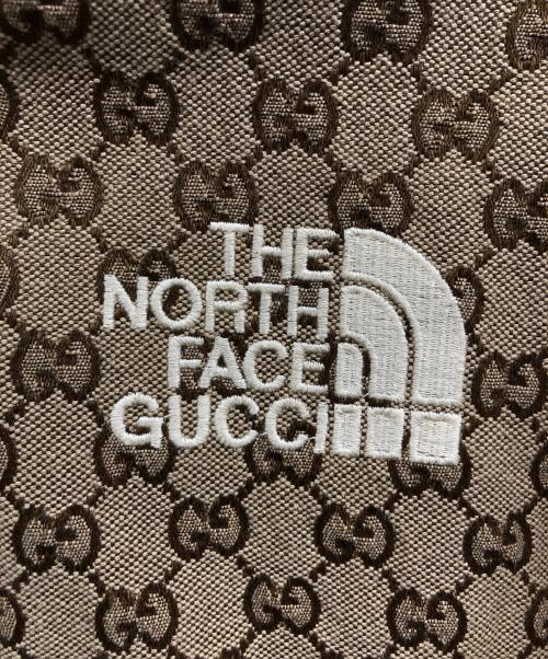 THE NORTH FACE（ザ ノース フェイス）THE NORTH FACE (ザ ノース フェイス) GUCCI (グッチ) GG Canvas Shearling Jacket ベージュ サイズ:Sの古着・服飾アイテム
