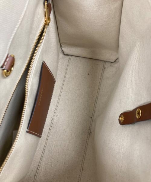 BURBERRY（バーバリー）BURBERRY (バーバリー) スモール フレヤトート ベージュの古着・服飾アイテム