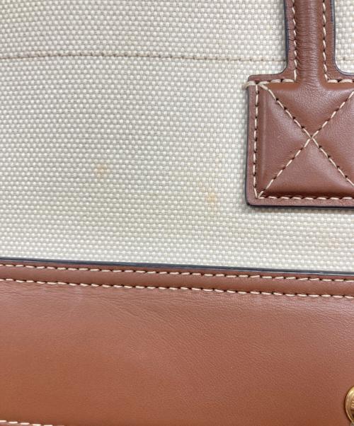 BURBERRY（バーバリー）BURBERRY (バーバリー) スモール フレヤトート ベージュの古着・服飾アイテム