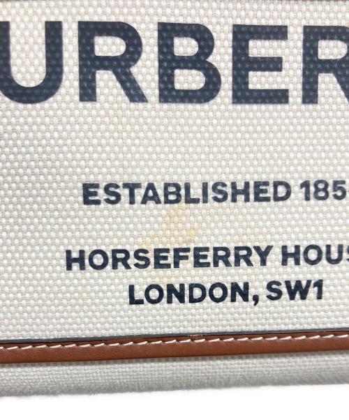 BURBERRY（バーバリー）BURBERRY (バーバリー) スモール フレヤトート ベージュの古着・服飾アイテム