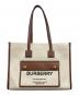 BURBERRY（バーバリー）の古着「スモール フレヤトート」｜ベージュ