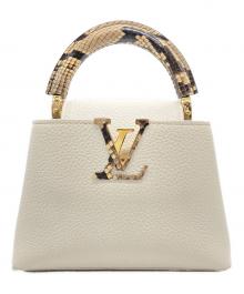 LOUIS VUITTON（ルイ ヴィトン）の古着「エキゾチック カプシーヌMINI」｜アイボリー