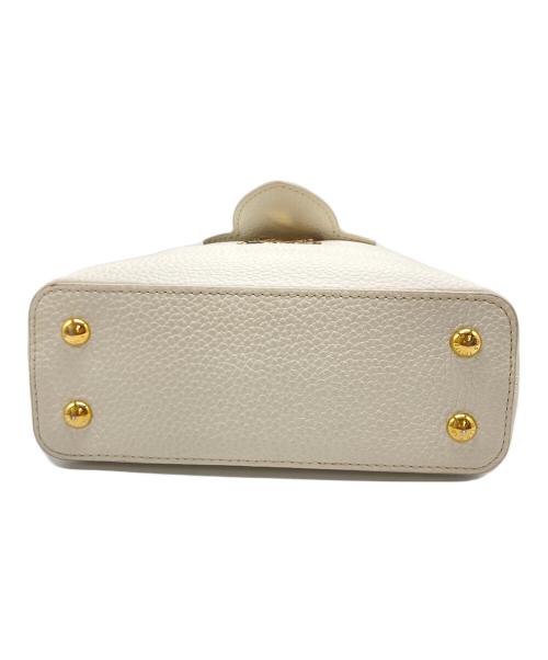 LOUIS VUITTON（ルイ ヴィトン）LOUIS VUITTON (ルイ ヴィトン) エキゾチック カプシーヌMINI アイボリーの古着・服飾アイテム